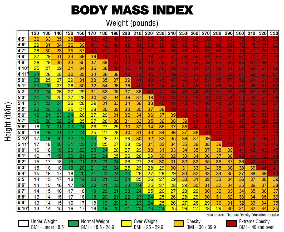 Am I Obese Or Overweight