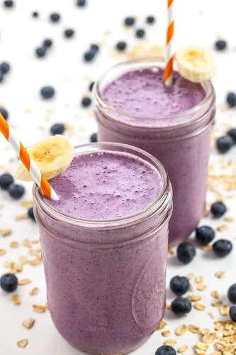 Blueberry Oat Smoothie