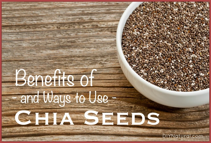 How To Incorporate Chia Seeds Into Your Diet