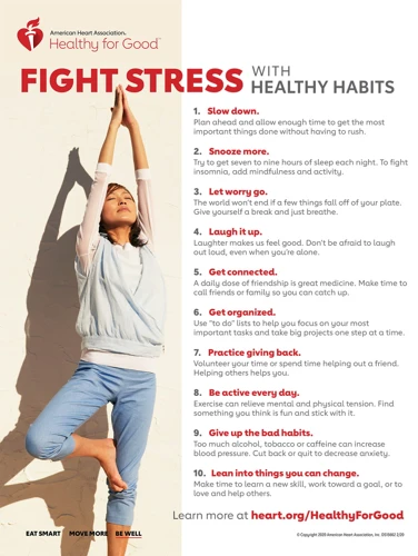 Other Lifestyle Factors To Manage Stress