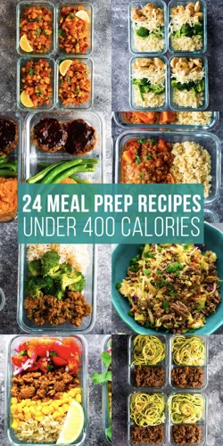 Planning Low-Calorie Meal Prep