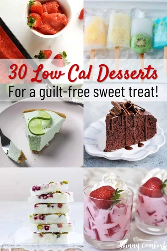 Why Go For Low-Calorie Dessert Recipes?